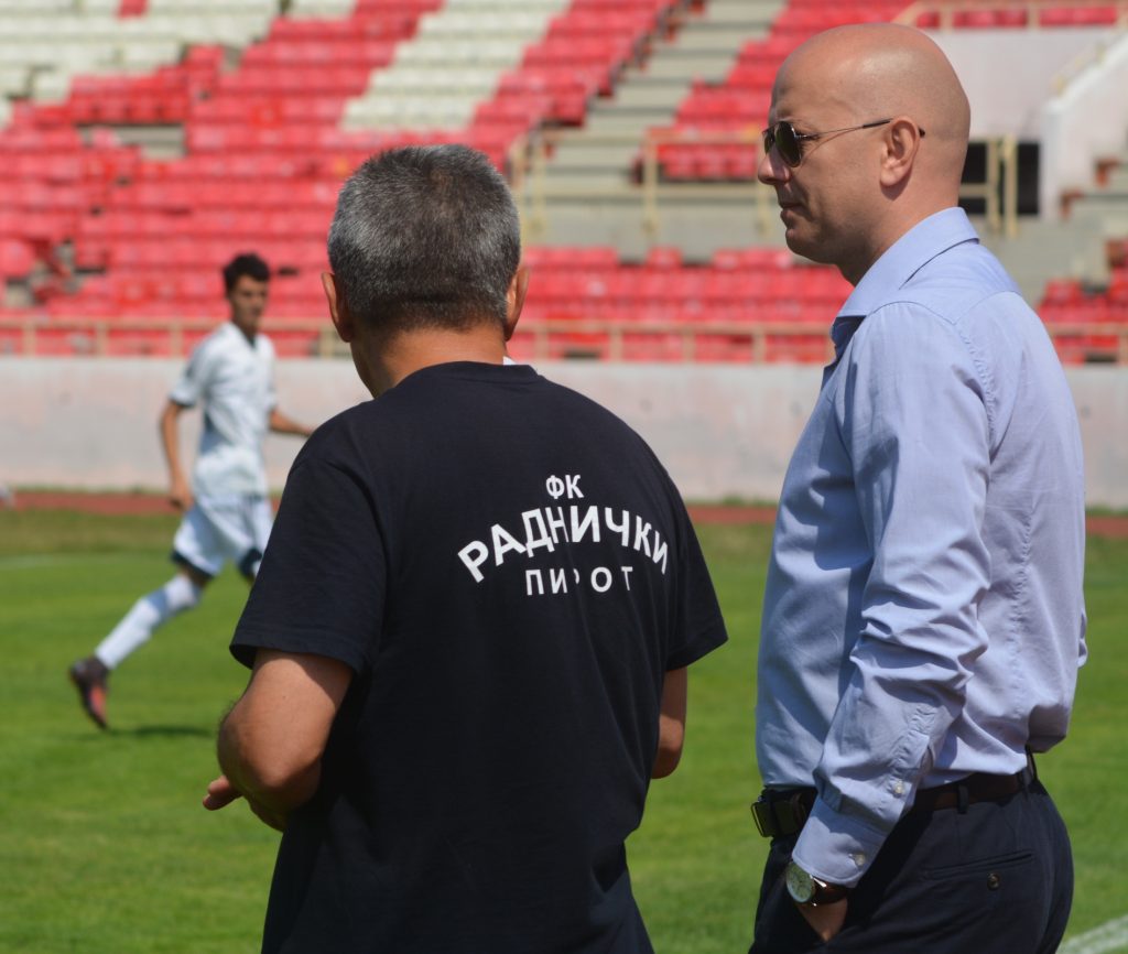 Before the game with FC Radnicki Nis – D.M.management