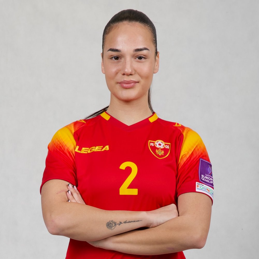 Tanja Malesija &ndash; Montenegro international defender